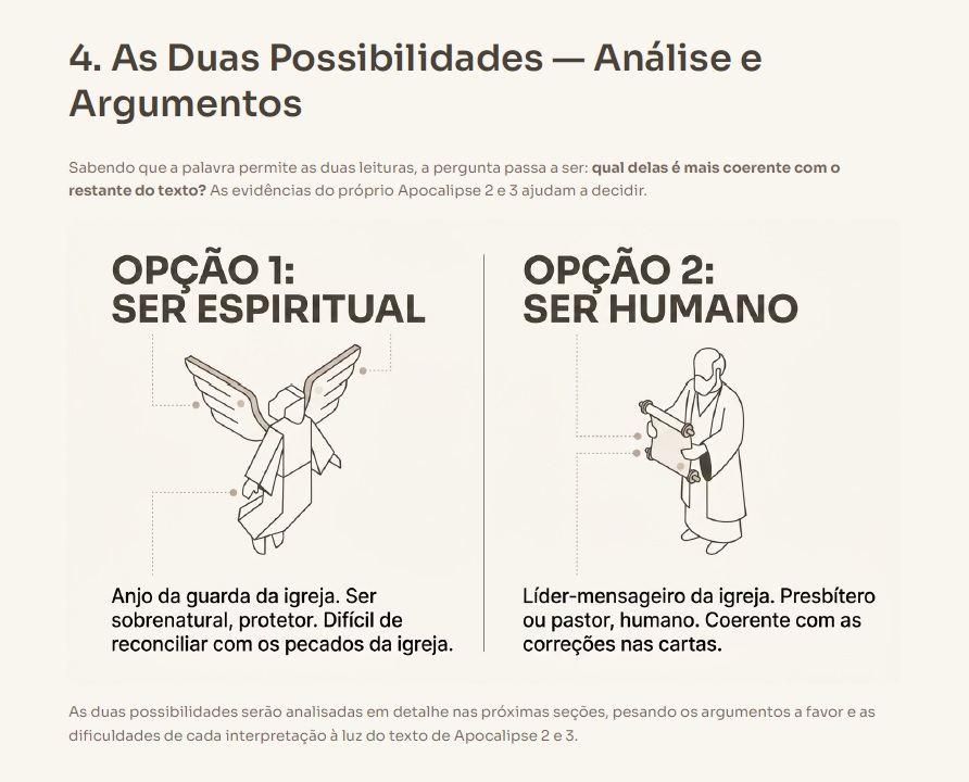 Página de uma das apostilas do curso
